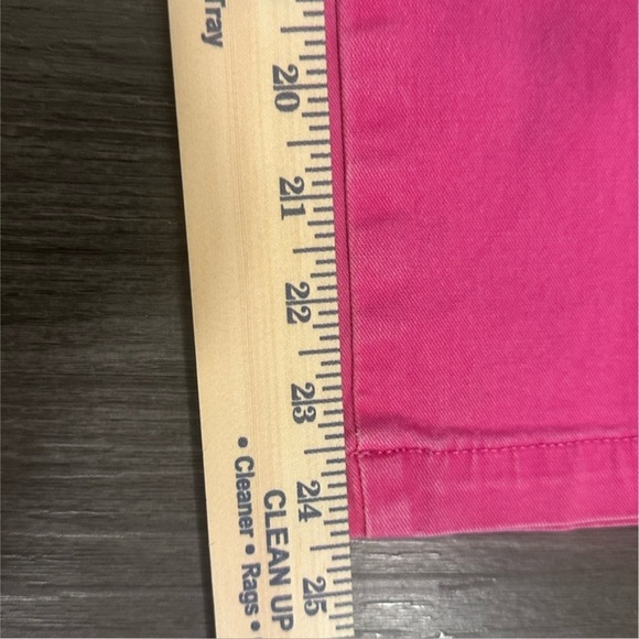 J.Crew Slim Wide Leg Crop Pant Hot Pink Size 27 - Picture 6 of 7